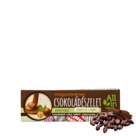 All In natural food Mogyorókrémes csokoládészelet 35g