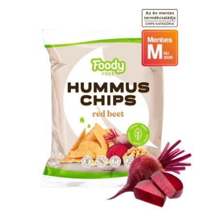Foody Free Céklás hummusz chips 50g