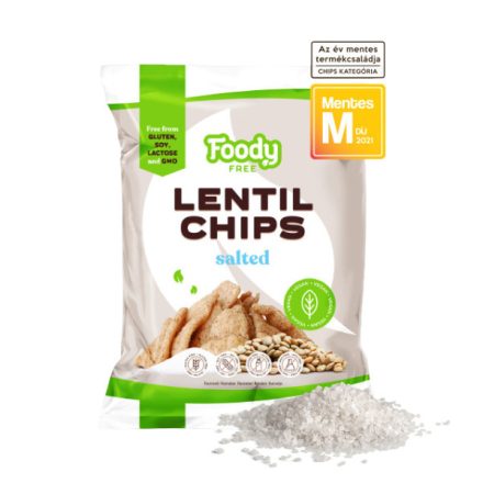 Foody Free Sós lencse chips 50g