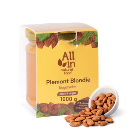 All In natural food Piemont Blondie nugátkrém 1000g